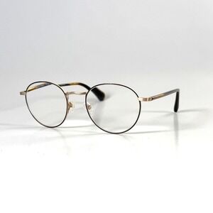 Members Mark Vintage MMV7004 GDBN Eyeglasses Frame Only 48-19-145 Gold/Brown